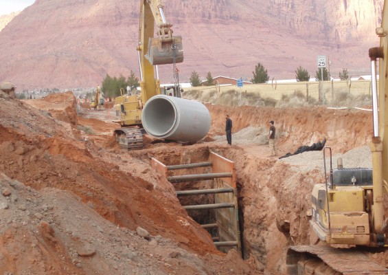 Central Ivins Storm Drain Project