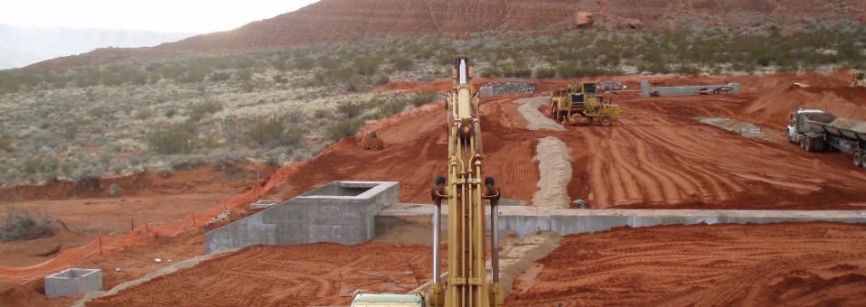 Ivins City Tuacahn Wash Upper Detention Basin