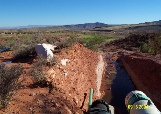 WCWCD Gunlock to Ivins Reservoir Pipeline